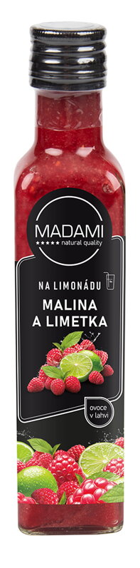 Malina a limetka 250ml