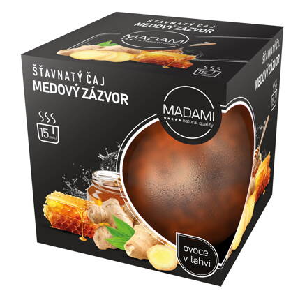 Šťavnatý čaj Zázvor s medom 500g